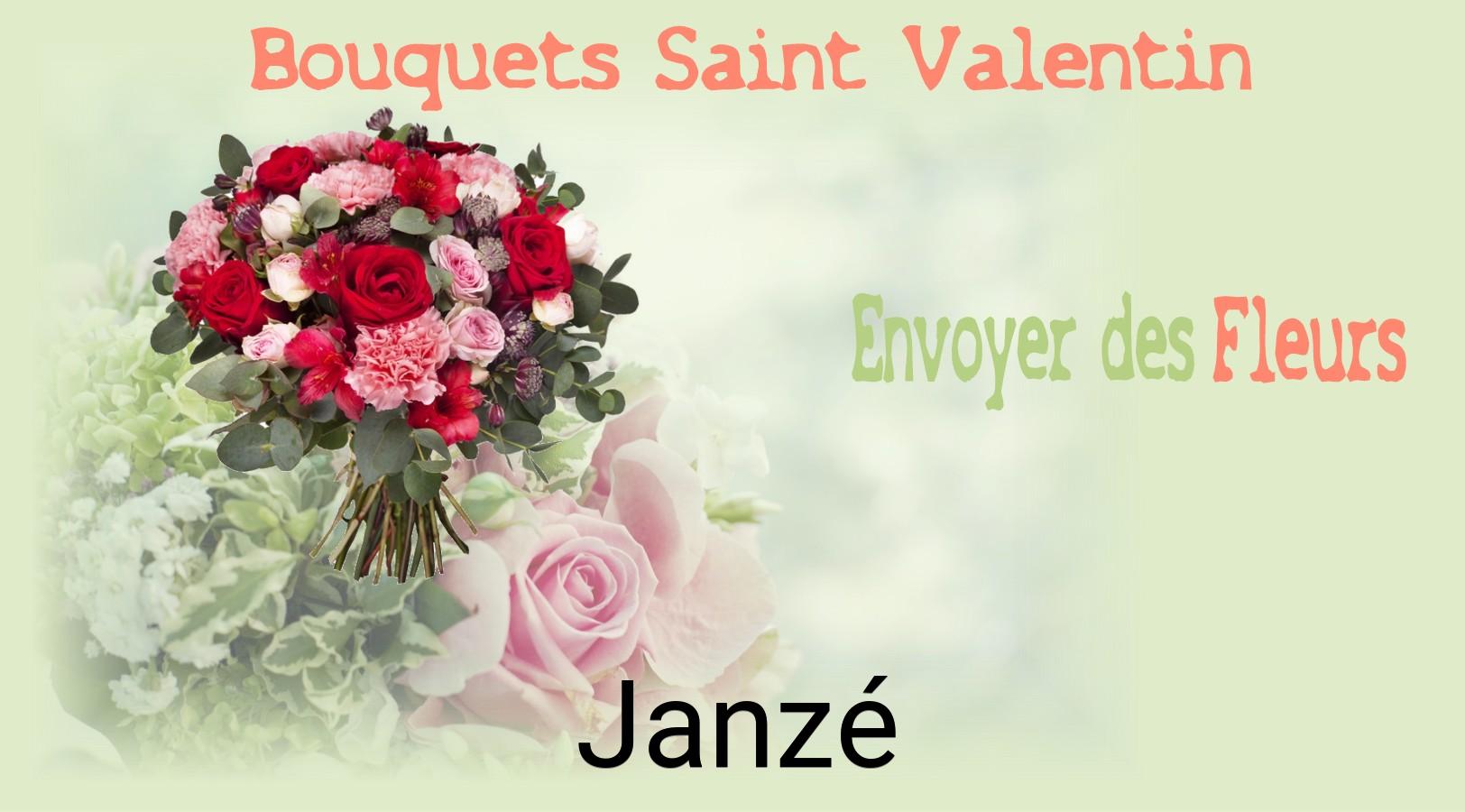 Roses de Saint-Valentin livrées à Janzé